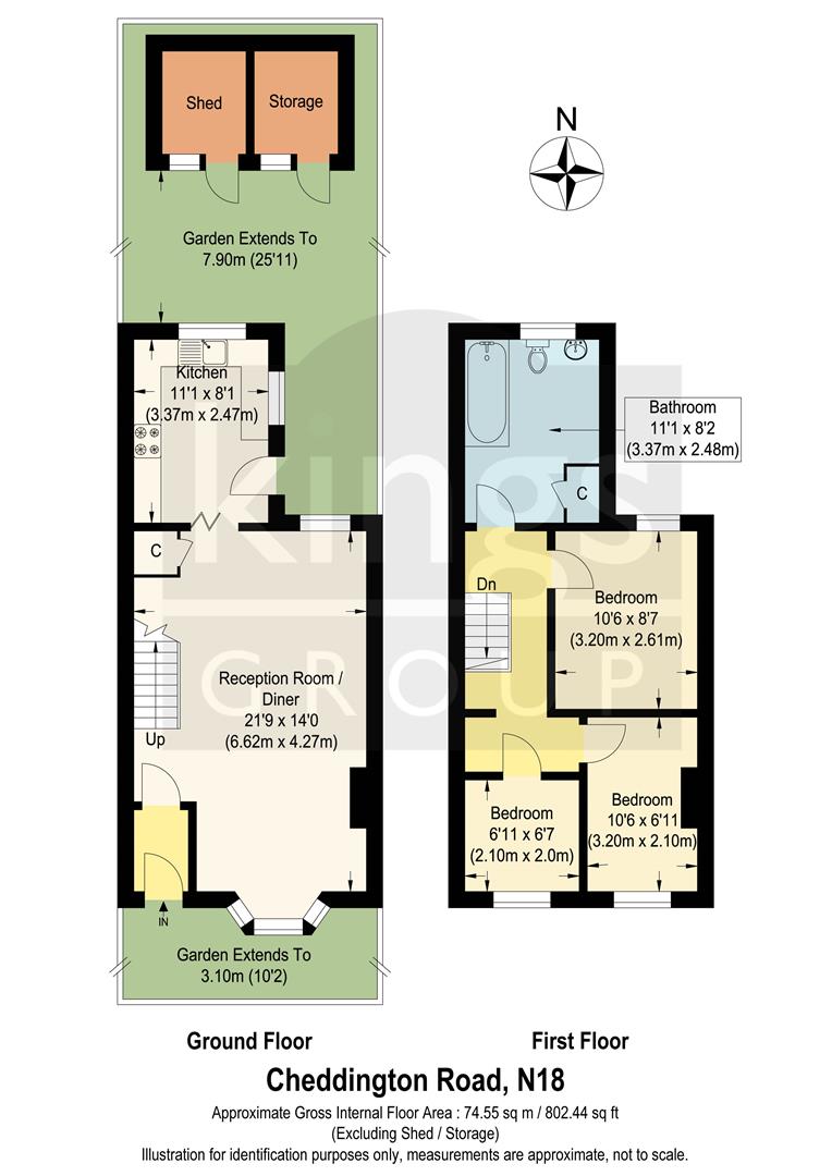 Property details for Cheddington Road, Edmonton, N18 £400,000 Vebra